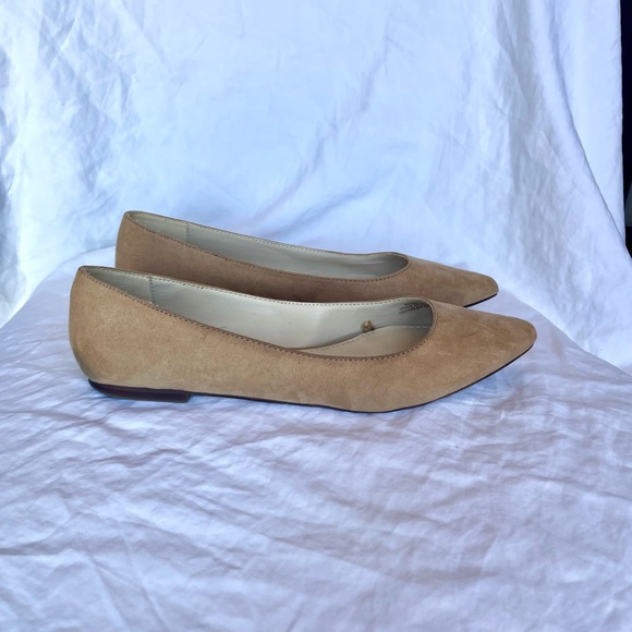 Forever 21 - Tan Suede Flats (Size 7) - Picture 3 of 4